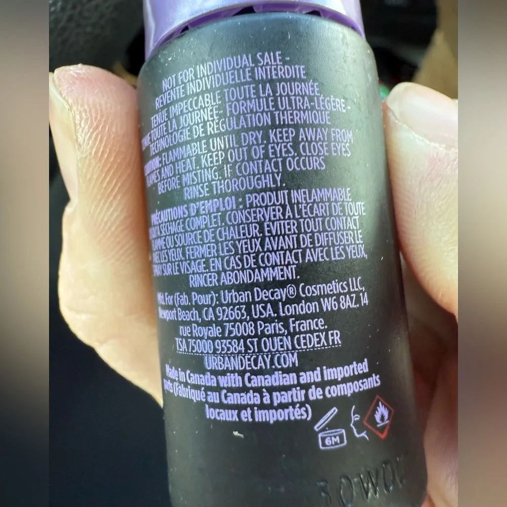 ❤️ 3/$25 Urban Decay All Nighter Waterproof Makeup Setting Spray (Deluxe Size)